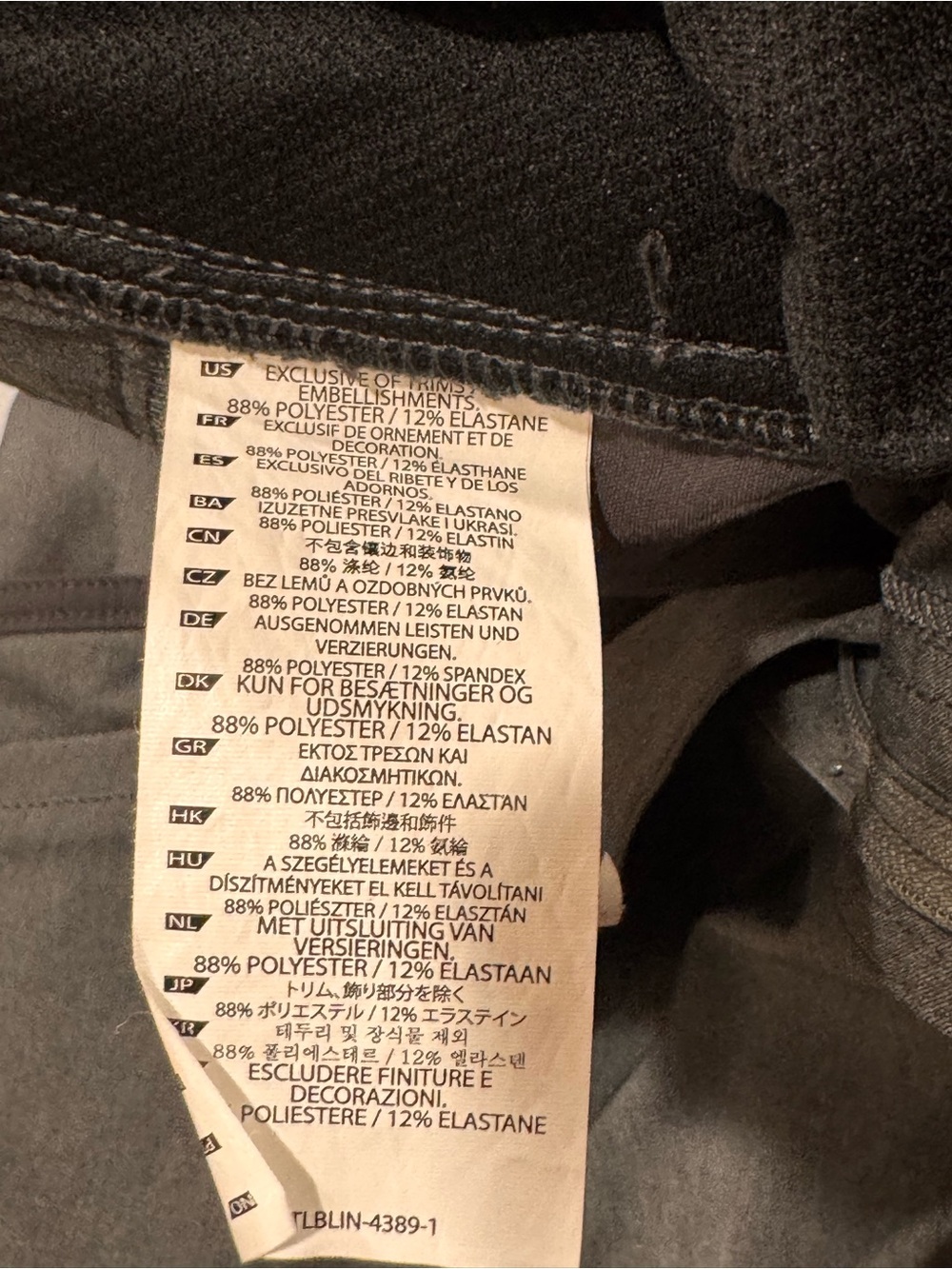 5.11 Tactical Apex Performance Utility Shorts Charcoal Grey Men 40 No Size Tag - Picture 6 of 6